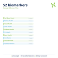 Standard Screen Plus — biomarker categories