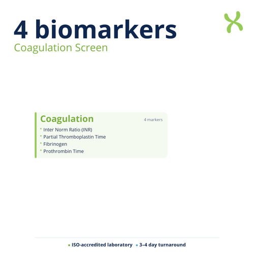 Coagulation Screen — biomarker categories