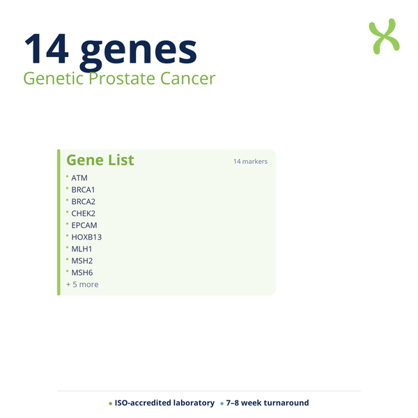 Genetic Prostate Cancer — biomarker categories