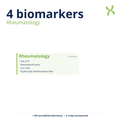Rheumatology — biomarker categories