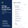Allergy Mould and Fungal Panel: what's included