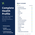 Complete Health Profile: what's included